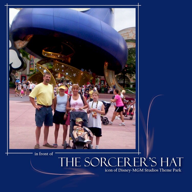 in front of The Sorcerer&#039;s Hat