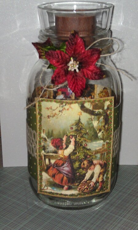 Candy Jar/Candle Holder