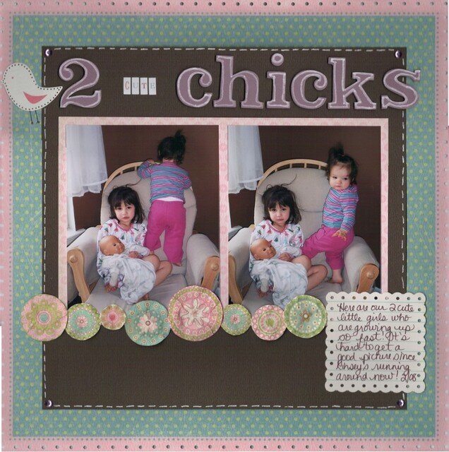 2 Cute Chicks*Scrapperie&#039;s March Kit