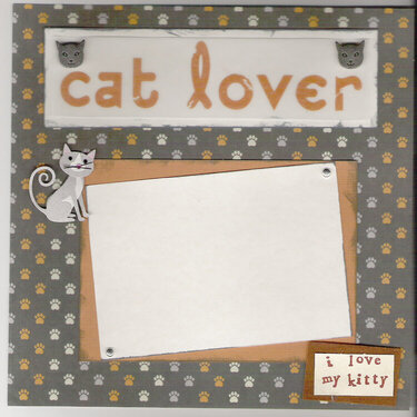 Cat Lover (pg 1)