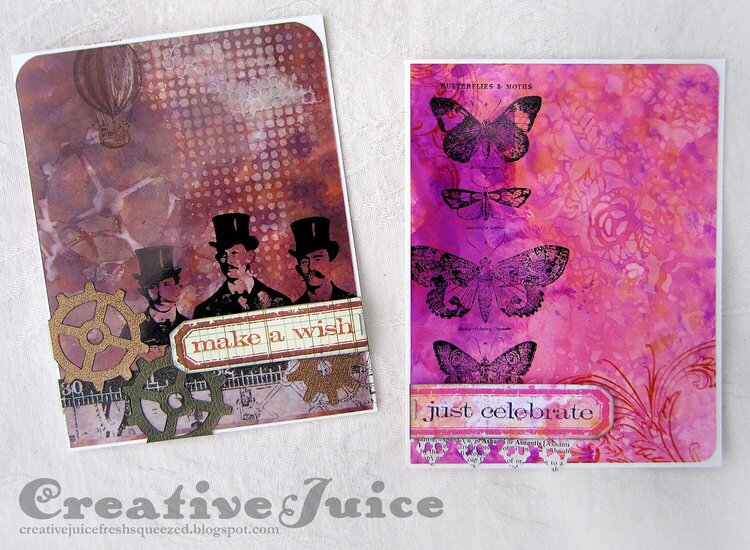 Faded Layers Birthday Cards