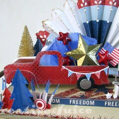 4th of July Patriotic Decor Piece