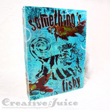 Something's Fishy Journal Cover