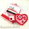 Tiny Book Case Valentine & Gift Card Holder
