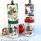 Tim Holtz Christmas Mini Mason Jars