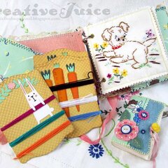 Folio Journal Embroidered Stitchery Kit