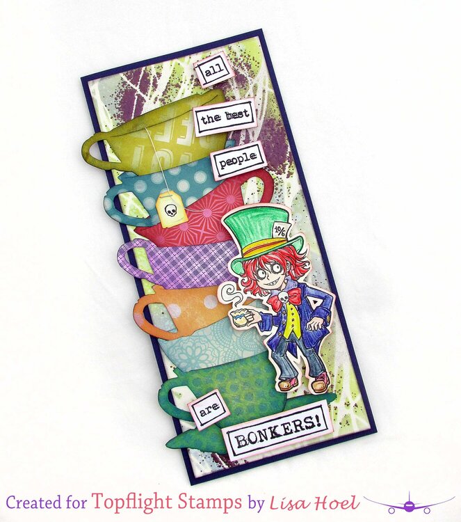 Mad Hatter Tea Party card