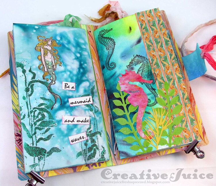 Mermaid Junk Journal
