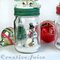 Tim Holtz Christmas Mini Mason Jars