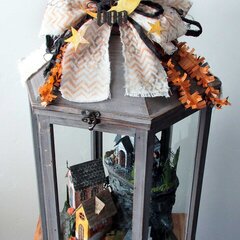 Tim Holtz Halloween Village Lantern