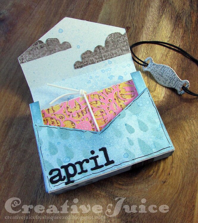 April Showers Bring May Flowers Tiny Book