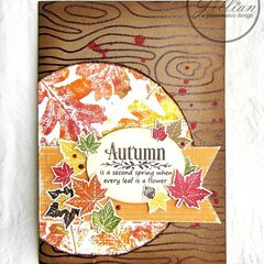 Autumn Themed card