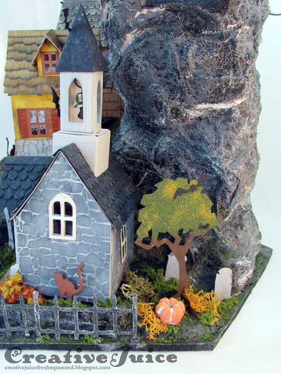 Tim Holtz Halloween Village Lantern