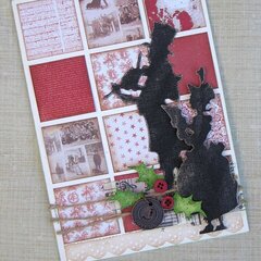 Carolers Christmas Card