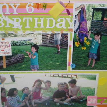 my 6th birthday