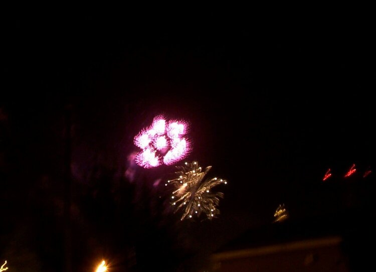 Fireworks at Ft Benning