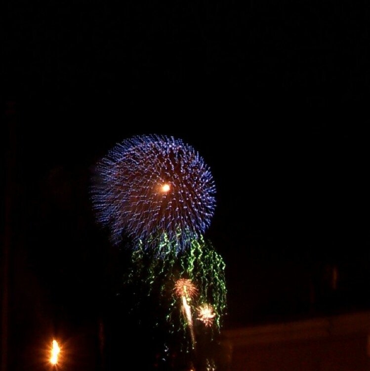 Fireworks at Ft Benning