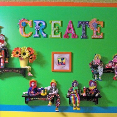 I added a pic to the wall.....