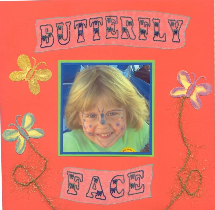 Butterfly Face Cadie *