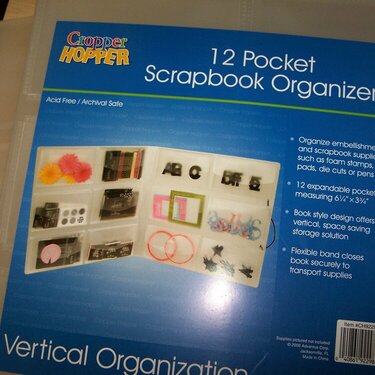 Cropper Hopper 12 Pocket Scrapbook Organizer