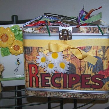 Altered Tin for Recipes