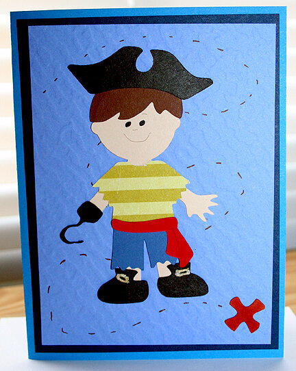 Pirate Birthday Card