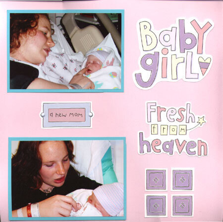 Baby girl, fresh from heaven p. 1