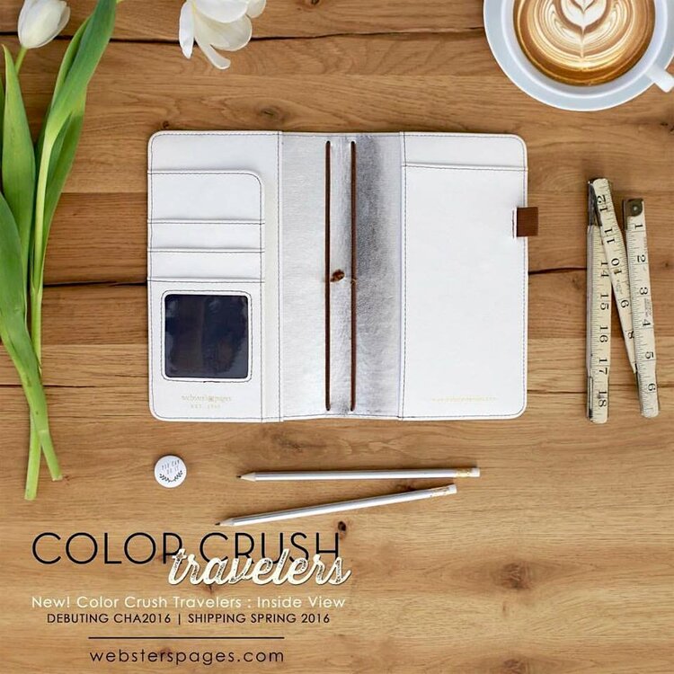 New Color Crush Travelers Notebooks from Websters Pages