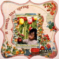 It smells like spring ~March Challenge at InspireMe~