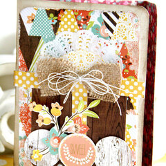 Designer Emeline Seet used Webster's Pages Family Traditions to make this STUNNING card