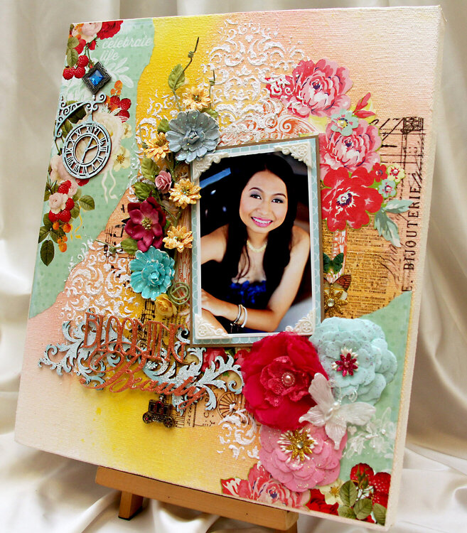 16 x 20 canvas Frame (by Iris Babao Uy)