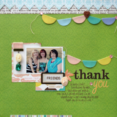 Thank You by Stacey Michaud featuring Best Friends from Webster's Pages