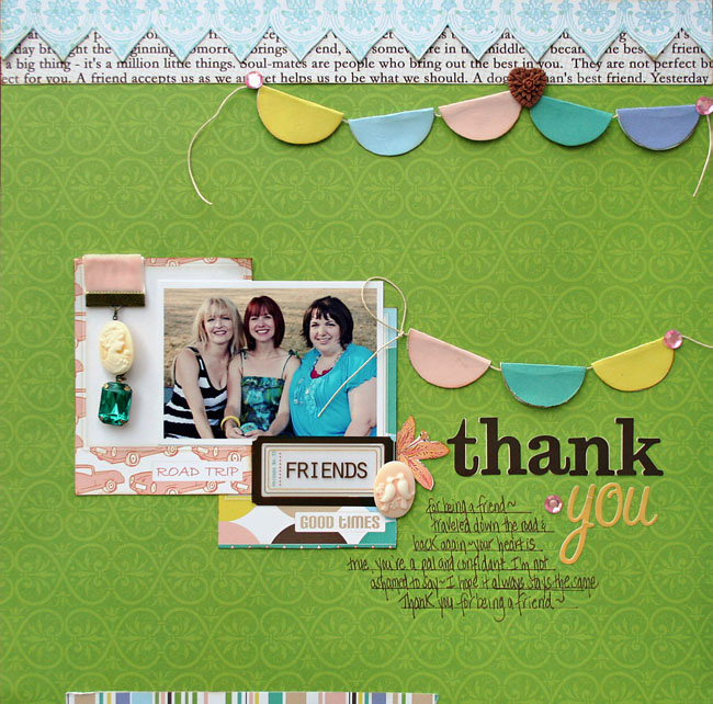 Thank You by Stacey Michaud featuring Best Friends from Webster&#039;s Pages