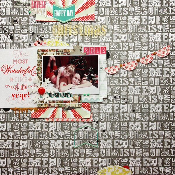 Designer Tanya Batrak LO featuring It&#039;s Christmas by Allison Kreft for Webster&#039;s Pages