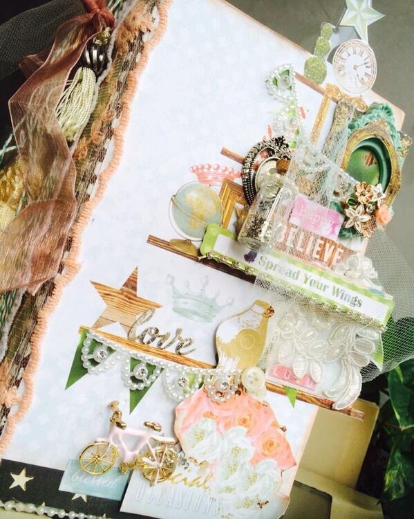 {all that glitters} &quot; Pyramid of love&quot; album for bff&#039;s birthday by DT member Jaz Lee