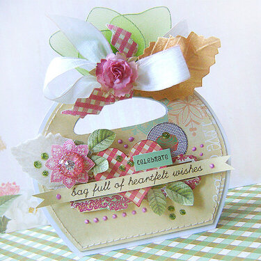 Bag full of heartfelt wishes - card