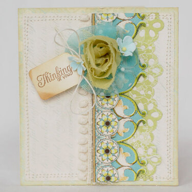 Thinking of You Card **New Webster&#039;s Pages**