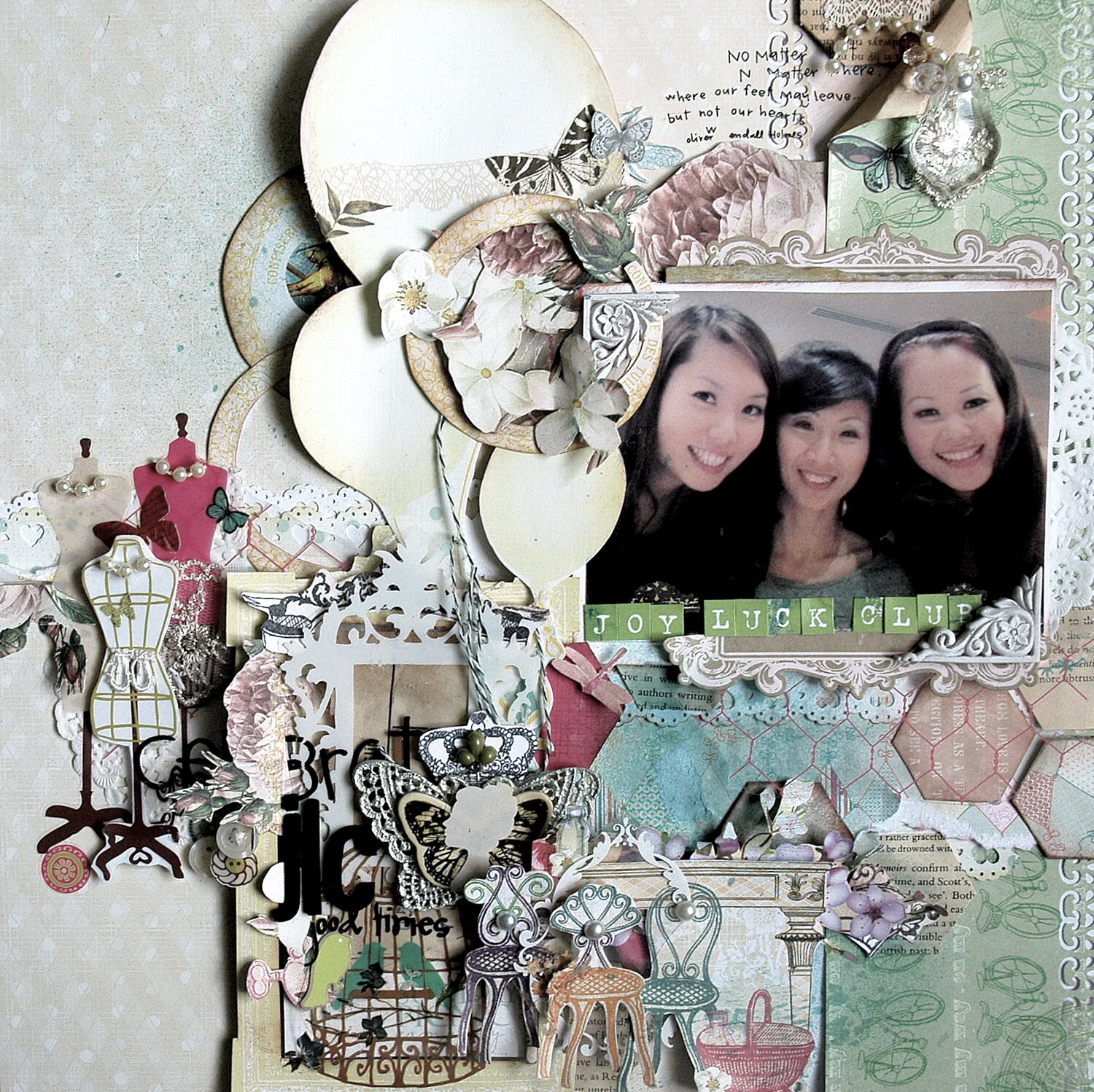 Joy Luck Club inspired by Sweethaven{Courtney Walsh}-Jaz Lee - Project Idea  
