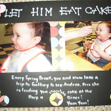 Let Him Eat Cake