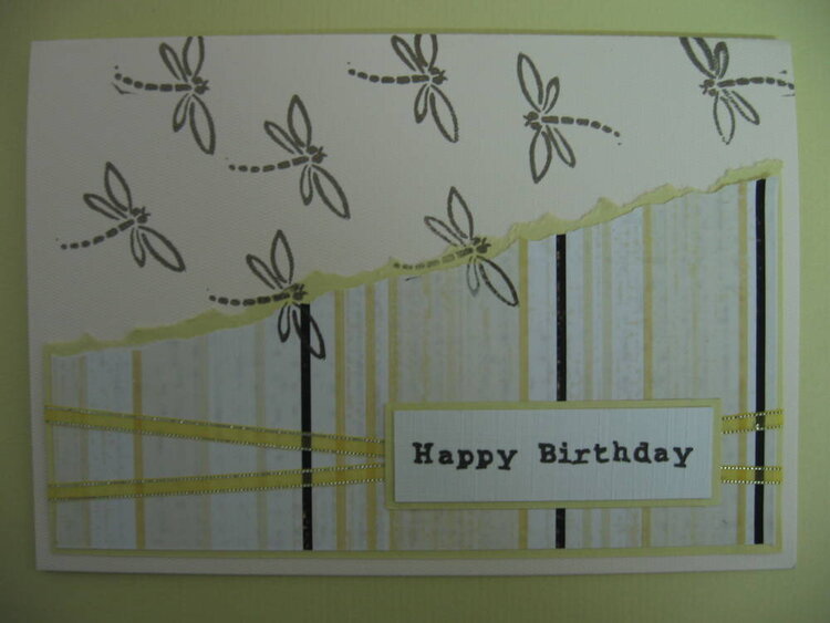 Dragonfly - Happy Birthday