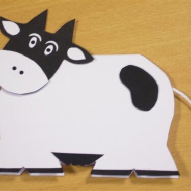 Black/White Cow