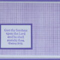 Purple Sympathy Card