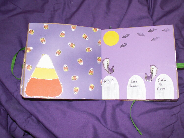 Halloween paperbag album