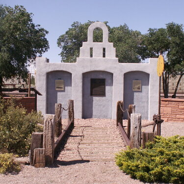 Small church landmark off of Route 66