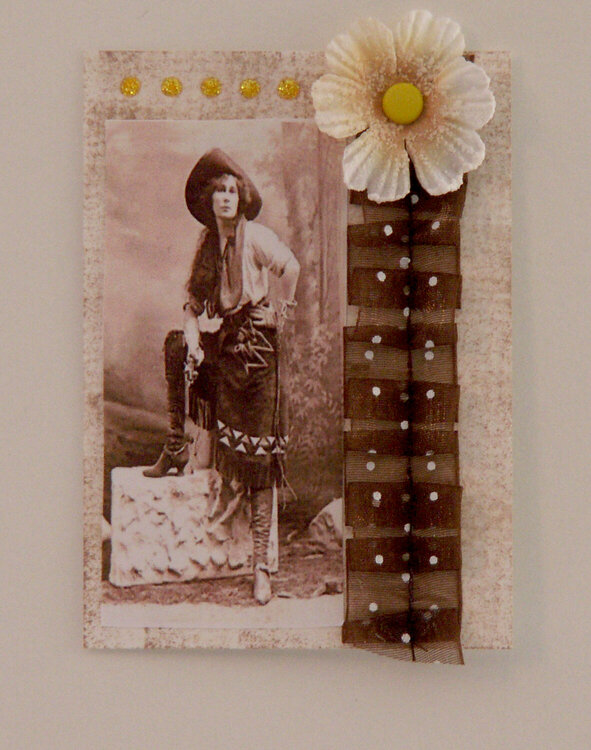 Vintage ATC for Swap