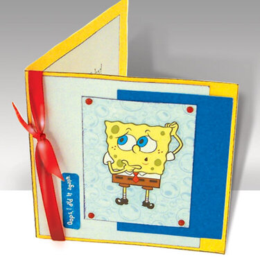 Sponge Bob Card