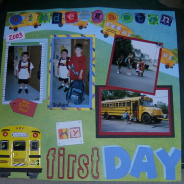 Kindergarten - My First Day