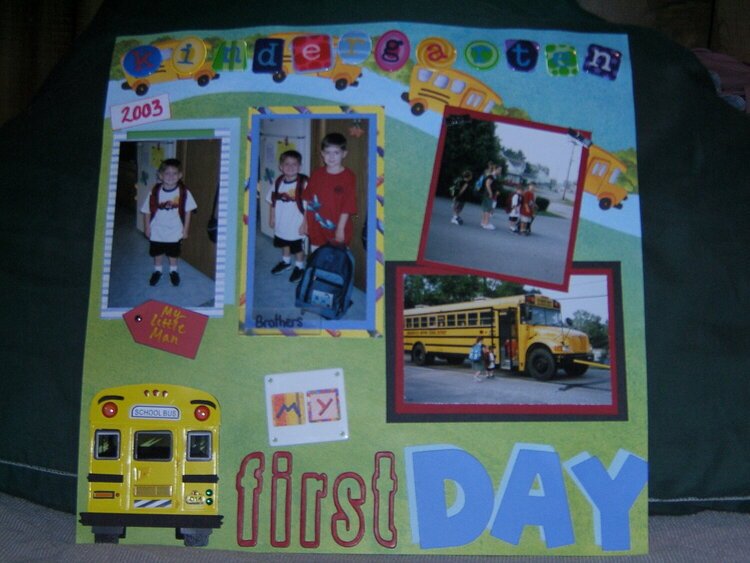 Kindergarten - My First Day