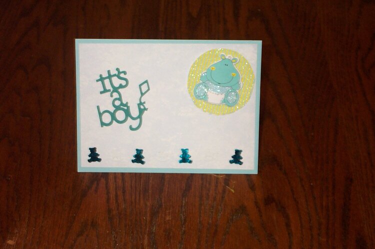 It&#039;s a boy card