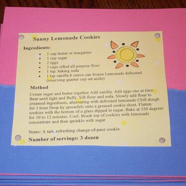 Sunny Lemonade Cookies